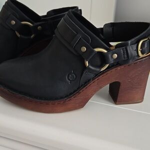 Born sling back clogs